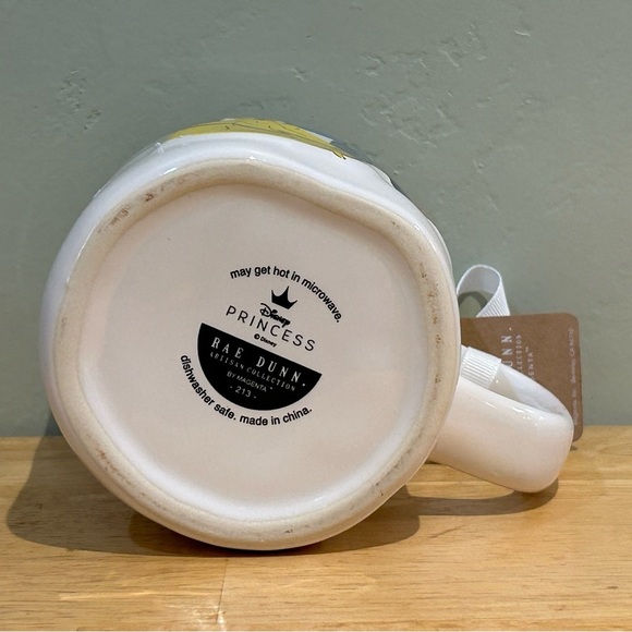 Rae Dunn Disney Collection Beauty And The Beast Handcrafted Ceramic Mug - Picture 7 of 7